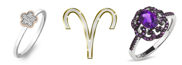 Кольца подвески для Овна