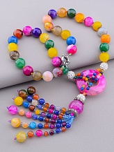 картинка Бусы Агат 62 см от магазина Wolves