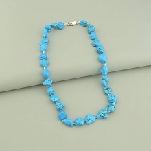 картинка Бусы Бирюза 45 см от магазина Wolves