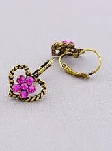 картинка Серьги 'Fashion' Сrystal Бижутерный сплав от магазина Wolves