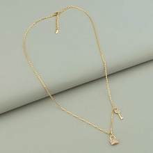 картинка Подвеска 'XUPING' Фианит 42 см (позолота 18к) от магазина Wolves