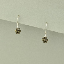 картинка Серьги 'SUNSTONES' Пирит Серебро(925) от магазина Wolves