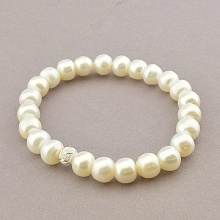 картинка Браслет 'SUNSTONES' Жемчуг 20 см от магазина Wolves