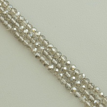 картинка Нитка Чешский хрусталь 45 см 4 5 мм (Без замка) от магазина Wolves