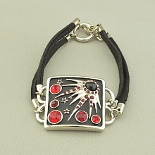 картинка Браслет 'Abella' Фианит 19 см от магазина Wolves