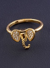 картинка Кольцо 'XUPING' (позолота 18к) от магазина Wolves