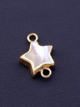 картинка Коннектор Перламутр 10x10мм от магазина Wolves