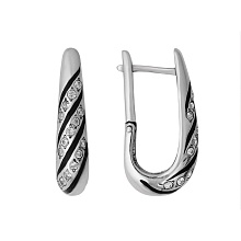 картинка Серьги 3361218Цч от магазина Wolves