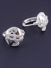 картинка Серьги 'XUPING' Фианит (родий) от магазина Wolves