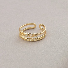 картинка Кольцо 'XUPING' Фианит (позолота 18к) от магазина Wolves