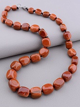 картинка Бусы Золотой Песок 50 см () от магазина Wolves