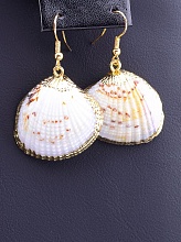 картинка Серьги Ракушки 'FJ' от магазина Wolves