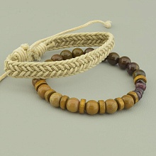 картинка Браслет 'SUNSTONES' Яшма 19 см от магазина Wolves