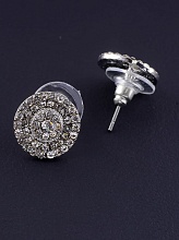 картинка Серьги 'Juleeze' Фианит (родий) от магазина Wolves