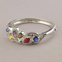 картинка Браслет Фианит 18 см от магазина Wolves