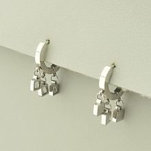 картинка Серьги 'XUPING' Фианит (родий) от магазина Wolves