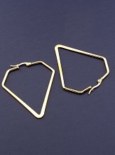 картинка Серьги 'FJ' 50х42мм от магазина Wolves