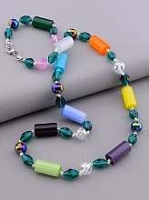 картинка Бусы Кошачий глаз 60 см от магазина Wolves