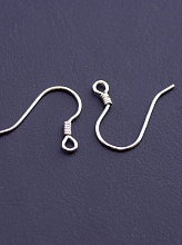 картинка Швензы Пара Серебро(925) 14x1мм от магазина Wolves