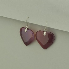 картинка Серьги 'SUNSTONES' Сердолик от магазина Wolves