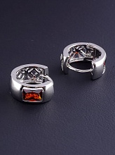 картинка Серьги 'XUPING' Фианит (родий) от магазина Wolves