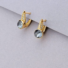 картинка Серьги 'XUPING' Swarovski  (позолота 18к) от магазина Wolves