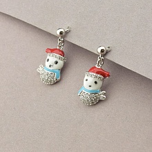 картинка Серьги Фианит 'XUPING' (родий) от магазина Wolves