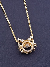 картинка Подвеска 'XUPING' Фианит 45 см (позолота 18к) от магазина Wolves