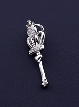 картинка Кулон 'XUPING' Фианит (родий) от магазина Wolves