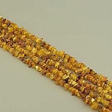 картинка Нитка Янтарь 39 см (Без замка) от магазина Wolves