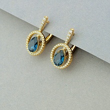 картинка Серьги 'XUPING' Swarovski (позолота 18к) от магазина Wolves