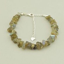 картинка Браслет 'SUNSTONES' Лабрадор 16 см от магазина Wolves