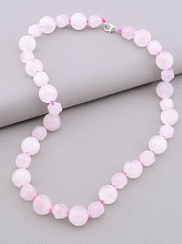 картинка Бусы 'SUNSTONES' Розовый кварц 44 см от магазина Wolves