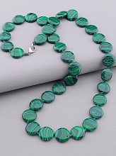 картинка Бусы Малахит 60 см от магазина Wolves