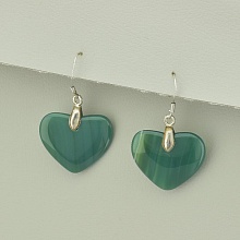 картинка Серьги 'SUNSTONES' Агат от магазина Wolves