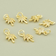 картинка Кулон Фианит 13х8мм (позолота 18к) от магазина Wolves