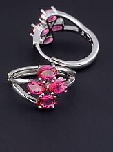 картинка Серьги 'XUPING' Фианит (родий) от магазина Wolves