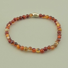 картинка Браслет 'SUNSTONES' Сердолик 18 см от магазина Wolves