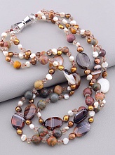 картинка Бусы Агат Жемчуг 50 см от магазина Wolves