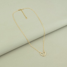 картинка Подвеска 'XUPING' Фианит 40 см (позолота 18к) от магазина Wolves