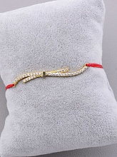 картинка Браслет 'Fashion' Фианит 16 см (позолота 18к) от магазина Wolves