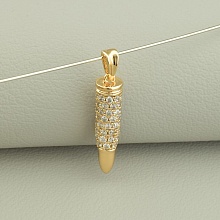 картинка Кулон 'XUPING' Фианит  (позолота 18к) от магазина Wolves