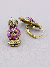 картинка Серьги 'Fashion' Сrystal Бижутерный сплав от магазина Wolves