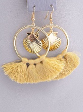 картинка Серьги Нитки 'FJ' от магазина Wolves