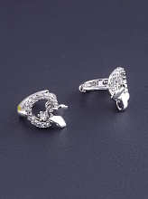 картинка Серьги 'XUPING' Фианит (родий) от магазина Wolves