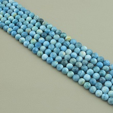 картинка Нитка Ларимар Апатит 39 см 8 3 мм (Без замка) от магазина Wolves