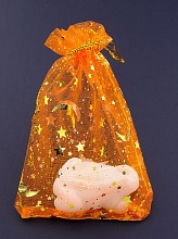 картинка Мешочек из Органзы, оранжевый 120x90мм от магазина Wolves