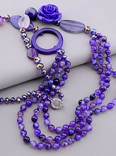 картинка Бусы Агат 100 см от магазина Wolves