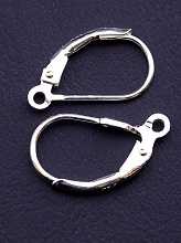 картинка Швензы Пара Серебро(925) 15x1мм от магазина Wolves