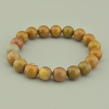 картинка Браслет 'SUNSTONES' Яшма 19 см от магазина Wolves